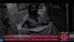 Una bala le impactó en la cabeza cuando descansaba en su casa