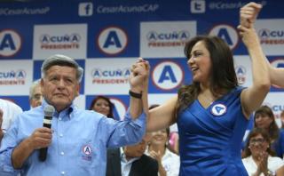 Marisol Espinoza fue reelecta en Piura con el partido de Acuña