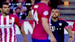 Arturo Vidal descarga toda su ira contra Gabi en la Champions