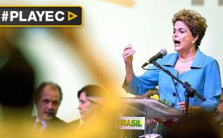 Dilma Rousseff: "No les dejaremos el camino fácil al poder"