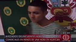 Ate: cometieron 4 asaltos en 1 hora pero fueron detenidos