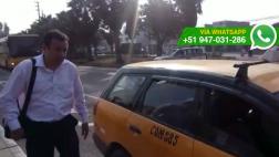 Metropolitano: taxistas invaden paradero de buses alimentadores