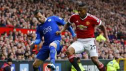 Leicester empató y sigue en suspenso el título de Premier
