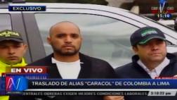 Gerson Gálvez 'Caracol' fue entregado a la justicia peruana