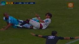 Universitario vs Cristal: ¿Fue penal de Alberto Rodríguez?