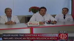 Joven que murió tras liposucción: clínica La Luz respondió