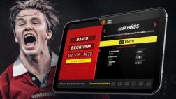Así celebró Manchester United el cumpleaños de David Beckham