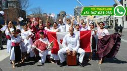 Canadá: Marinera Norteña invadió Québec (VIDEO)