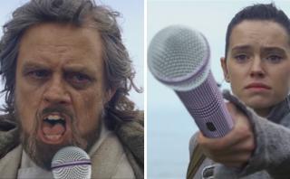 Luke Skywalker canta sobre su soledad en un divertido video