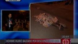 Los Olivos: matan a balazos a joven para robarle su mochila