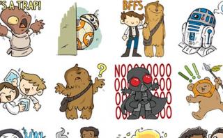 Facebook Messenger lanzó nuevos stickers de Star Wars