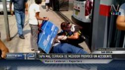 San Borja: mujer de 64 años sufrió fractura por medidor de agua