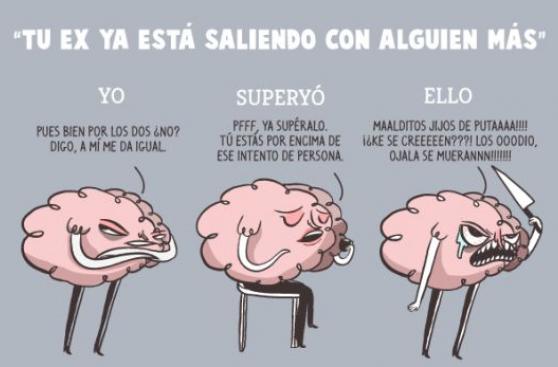 Meme explica la diferencia entre el "yo", el "superyó" y "ello"