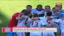 Bayern Múnich tetracampeón de la Bundesliga, así fue el festejo