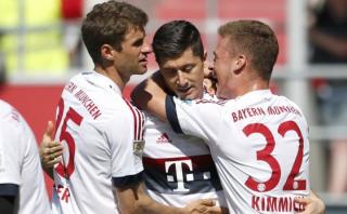 Bayern Múnich: este doblete de Lewandoski le dio la Bundesliga