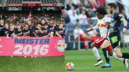 Red Bull Salzburg de Yordy Reyna se coronó campeón de Austria
