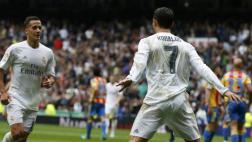 Real Madrid derrotó 3-2 al Valencia con doblete de Cristiano
