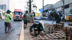 La Victoria: comenzó restauración total de la Av. Mánco Cápac