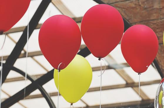 No solo en fiestas: Ideas diferentes para decorar con globos