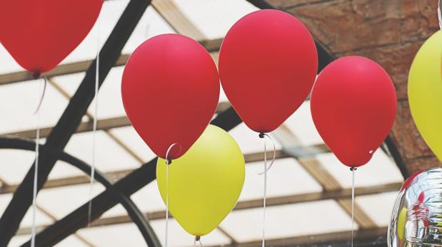 No solo en fiestas: Ideas diferentes para decorar con globos