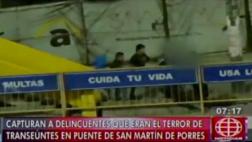 Capturan a banda de 'cogoteros' que operaba en puente de SMP