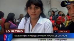 Intentó entrar a penal de Cachiche con 50 pastillas de viagra