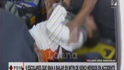 Keiko Fujimori: escolares se accidentaron cuando iban a mitin