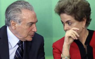 ¿Con Temer en lugar de Dilma se acaban los problemas en Brasil?
