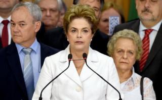 Dilma tras suspensión: "Soy víctima de la mayor brutalidad"