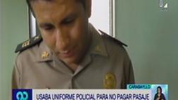 Falso policía fue detenido en Carabayllo: esta fue su excusa