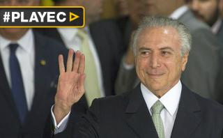 Michel Temer asumió como presidente de Brasil en lugar de Dilma