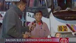Jesús María: ladrones roban en coaster y balean a dos pasajeros