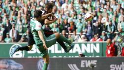 Bremen se salvó de la baja tras vencer al Eintracht Frankfurt