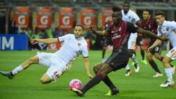 Milan cayó de local ante la Roma en la última fecha de Serie A