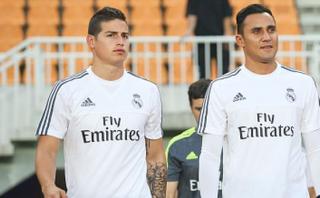 Real Madrid: Keylor y James, los contrastes del cuadro blanco