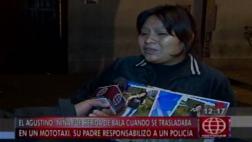 El Agustino: acusan a policía de disparar a niña de 13 años