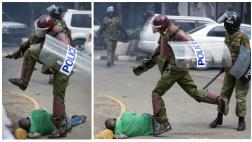 Kenia: Muere manifestante tras brutal paliza policial
