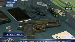 Breña: dos menores en banda de asaltantes de universitarios