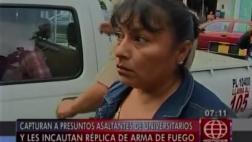 Breña: familiares de delincuentes defienden así a detenidos