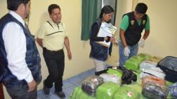 Incautan 30 kilos de marihuana en hostal de Los Olivos