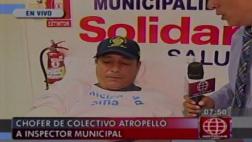 Inspector atropellado en San Isidro será operado de la muñeca