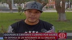 La Victoria: ladrones le rompieron la cabeza a cantante cubano