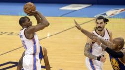 NBA: Thunder humilló a los Warriors con puntos como estos