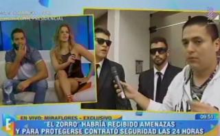 "El valor de la verdad": vigilantes protegen a Ricardo Zupe