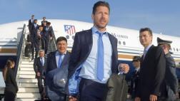 Atlético de Madrid llegó a Milán para final de Champions League