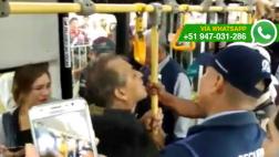 Metropolitano: pasajeros evaden rejas y filas para subir a bus