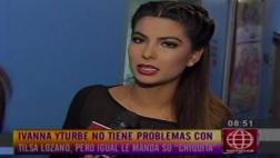 Ivana Yturbe "no sabía" que Tilsa Lozano fue conductora de TV