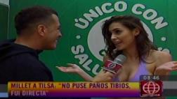 Milett Figueroa a Tilsa: "Todos aprendemos, nadie es perfecto"
