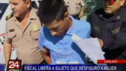 Chiclayo: fiscal liberó a sujeto que golpeó brutalmente a mujer