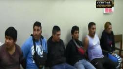 Huaral: caen nueve extorsionadores con armas y municiones